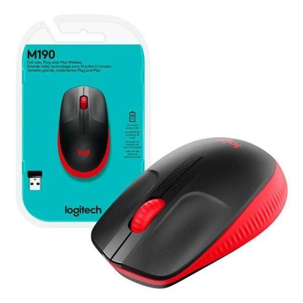 Mouse inalámbrico LOGITECH M-190